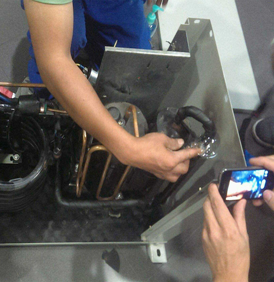 新田维修空调制冷效果差